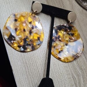 Resin Statement Earrings